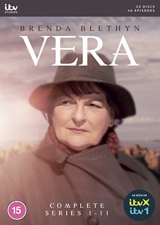 Vera: Series 1-11 2023 DVD / Box Set