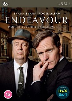 Endeavour: Pilot Film and Complete Series One to Nine 2023 DVD / Box Set