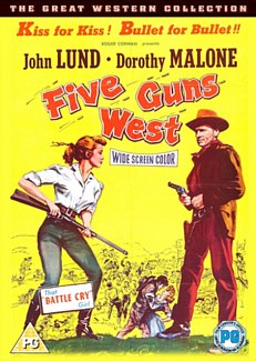 Five Guns West 1955 DVD