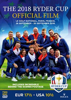 The 2018 Ryder Cup Official Film 2018 DVD