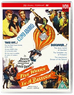 Five Weeks in a Balloon 1962 Blu-ray / with DVD - Double Play - Volume.ro