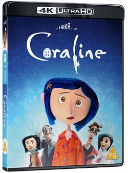 Coraline 2009 Blu-ray / 4K Ultra HD + Blu-ray - Volume.ro