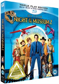 Night at the Museum 2 2009 Blu-ray / with DVD and Digital Copy - Triple Play
