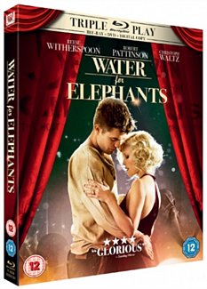 Water for Elephants 2011 Blu-ray / with DVD and Digital Copy - Triple Play