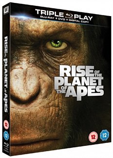 Rise of the Planet of the Apes 2011 Blu-ray / with DVD and Digital Copy - Triple Play