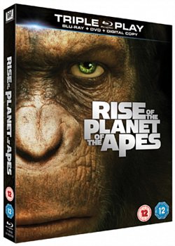 Rise of the Planet of the Apes 2011 Blu-ray / with DVD and Digital Copy - Triple Play - Volume.ro