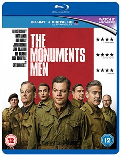 The Monuments Men 2013 Blu-ray / with UltraViolet Copy