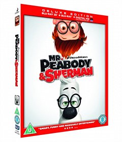 Mr. Peabody and Sherman 2014 Blu-ray / 3D Edition + UltraViolet Copy