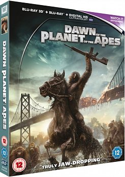 Dawn of the Planet of the Apes 2014 Blu-ray / 3D Edition with 2D Edition - Volume.ro