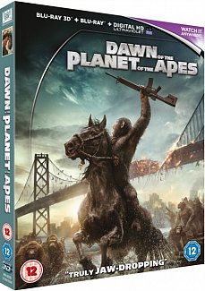 Dawn of the Planet of the Apes 2014 Blu-ray / 3D Edition with 2D Edition