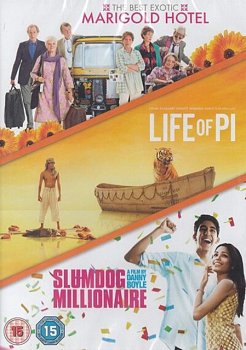 Best Exotic Marigold Hotel / Life Of Pi / Slumdog Millionaire DVD - Volume.ro