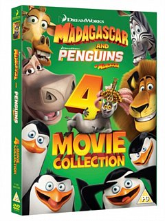 Madagascar and Penguins of Madagascar: 4-movie Collection 2012 DVD