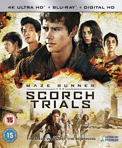 Maze Runner: Chapter II - The Scorch Trials 2015 Blu-ray / 4K Ultra HD + Blu-ray
