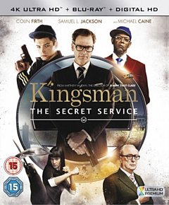 Kingsman: The Secret Service 2015 Blu-ray / 4K Ultra HD + Blu-ray