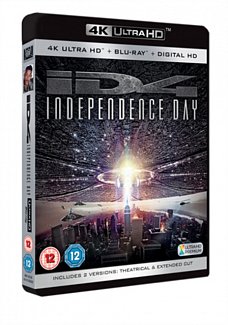 Independence Day: Theatrical and Extended Cut 1996 Blu-ray / 4K Ultra HD + Blu-ray (20th Anniversary)
