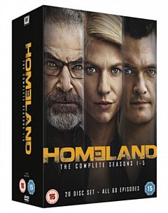Homeland: The Complete Seasons 1-5 2015 DVD / Box Set