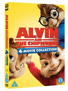 Alvin and the Chipmunks 1-4 2015 DVD / Box Set