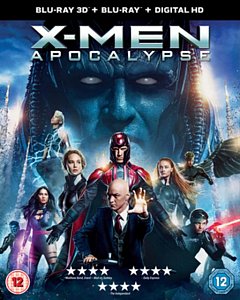 X-Men: Apocalypse 2016 Blu-ray / 3D Edition with 2D Edition