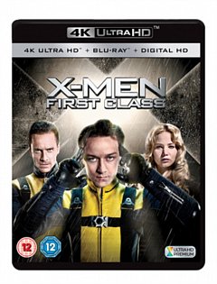 X-Men: First Class 2011 Blu-ray / 4K Ultra HD + Blu-ray