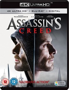 Assassin's Creed 2016 Blu-ray / 4K Ultra HD + Blu-ray