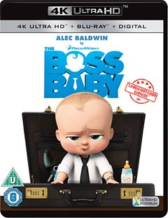The Boss Baby 2017 Blu-ray / 4K Ultra HD + Blu-ray