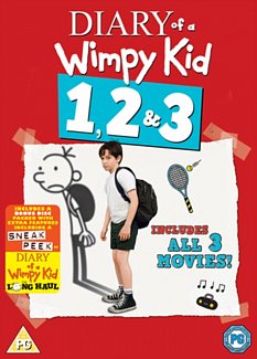 Diary of a Wimpy Kid 1, 2 & 3 2012 DVD / Box Set
