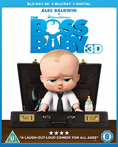 The Boss Baby 2017 Blu-ray / 3D Edition with 2D Edition + Digital Download