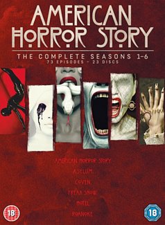 American Horror Story: The Complete Seasons 1-6 2016 DVD / Box Set