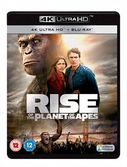 Rise of the Planet of the Apes 2011 Blu-ray / 4K Ultra HD + Blu-ray + Digital HD - Volume.ro