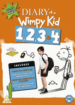 Diary of a Wimpy Kid 1, 2, 3 & 4 2017 DVD / Box Set - Volume.ro