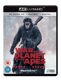War for the Planet of the Apes 2017 Blu-ray / 4K Ultra HD + Blu-ray