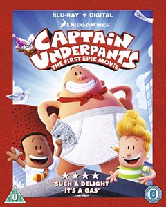 Captain Underpants: The First Epic Movie 2017 Blu-ray