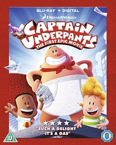 Captain Underpants: The First Epic Movie 2017 Blu-ray / with Digital Download
