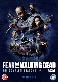 Fear the Walking Dead: The Complete Seasons 1-4 2018 DVD / Box Set