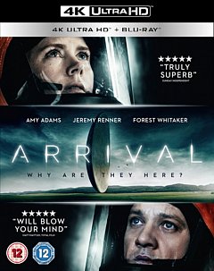 Arrival 2016 Blu-ray / 4K with Blu-ray