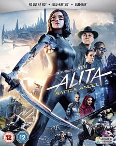 Alita - Battle Angel 2019 Blu-ray / 4K Ultra HD + 3D Edition + 2D Edition