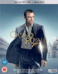 Casino Royale 2006 Blu-ray / 4K Ultra HD + Blu-ray