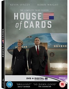 House of Cards: The Complete Third Season 2015 DVD / Softpack Slipcase