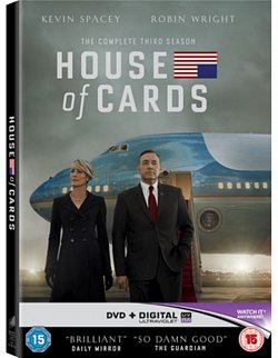 House of Cards: The Complete Third Season 2015 DVD / Softpack Slipcase - Volume.ro