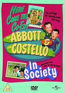 Abbott and Costello: Here Come the Co-eds/In Society 1945 DVD