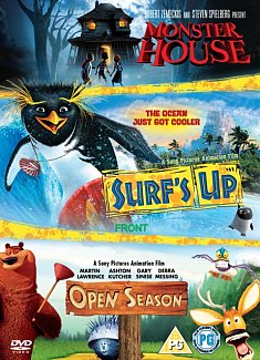 Surf's Up/Open Season/Monster House 2007 DVD / Limited Edition
