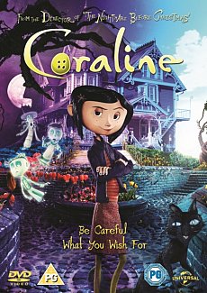 Coraline 2009 DVD