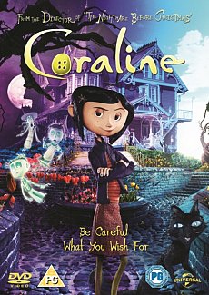 Coraline 2009 DVD