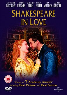 Shakespeare in Love 1998 DVD