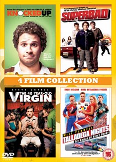 Knocked Up/Superbad/The 40 Year Old Virgin/Talladega Nights 2007 DVD / Box Set
