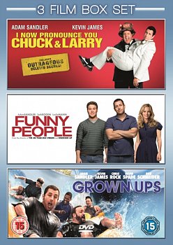 I Now Pronounce You Chuck and Larry/Funny People/Grown Ups 2010 DVD / Box Set - Volume.ro