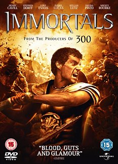 Immortals 2011 DVD