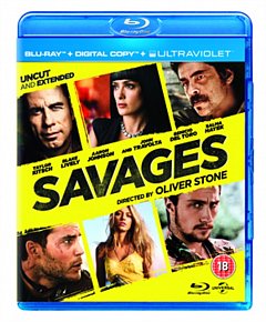 Savages 2012 Blu-ray / + DVD and UltraViolet Copy - Triple Play