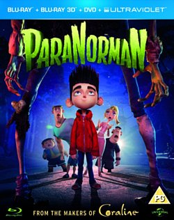 ParaNorman 2012 Blu-ray / 3D Edition + 2D Edition + DVD + UltraViolet Copy - Volume.ro