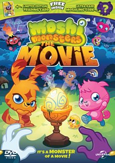 Moshi Monsters - The Movie 2013 DVD / Limited Edition